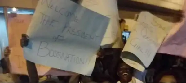 #BBNaija: Fans Show Love to TBoss as She Arrives Lagos (Photos)